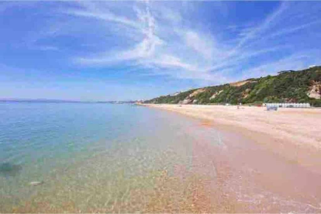 Bournemouth Nr Town Beach Train Coach Shops Lovely Entire Apartment Allows Quiet Good Dogs Zewnętrze zdjęcie